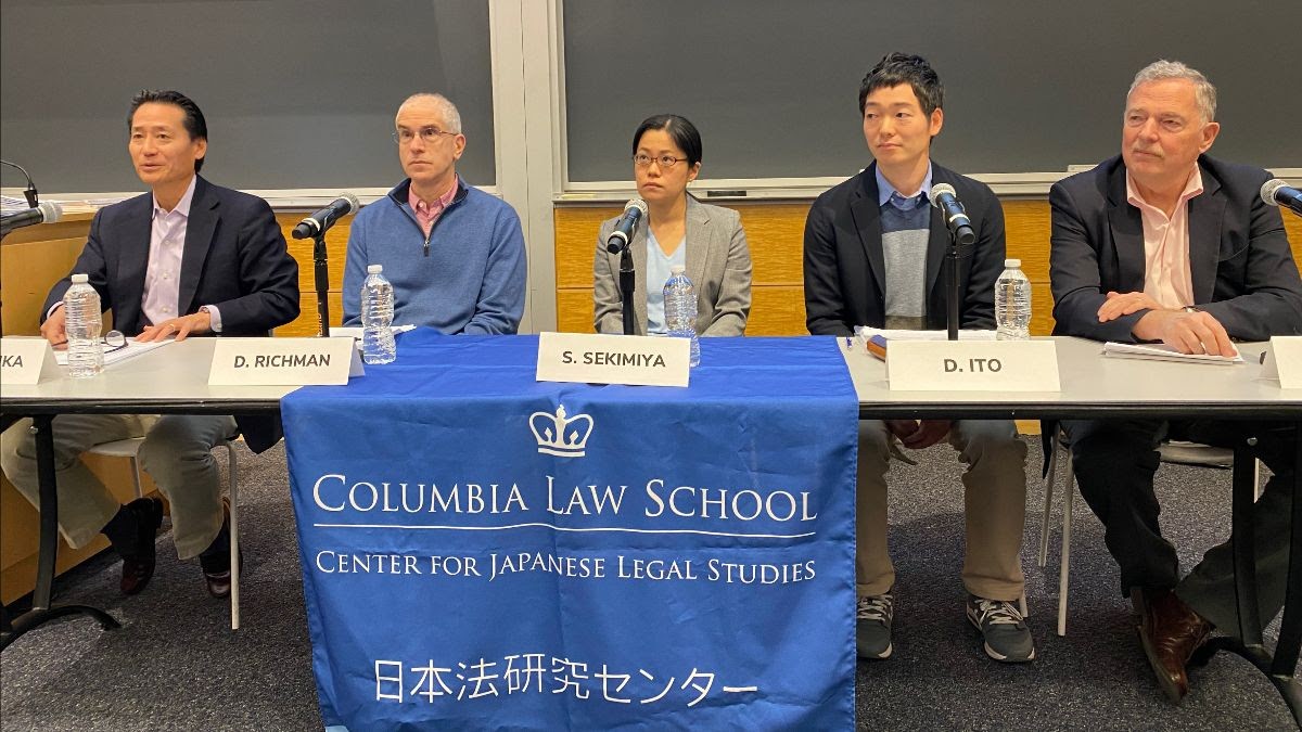 L to R: Nobuhisa Ishizuka, Daniel C. Richman, Sayaka Sekimiya, Daichi Ito, Fred Davis